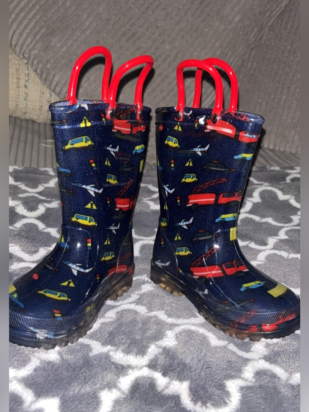 Kids light up Rain Boots